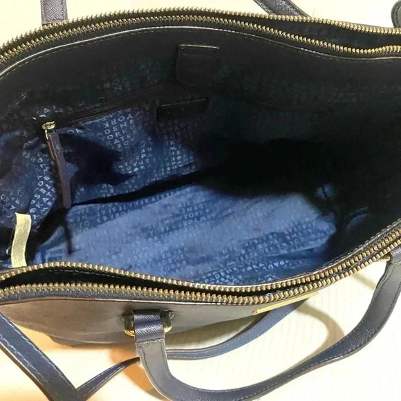 Kate spade blue saffiano leather satchel handbag - Picture 6 of 12